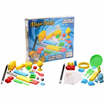 MAGIC TRICKS - CUTIE MARE DE MAGIE CU 12 TRUCURI &Icirc;N CUTIE