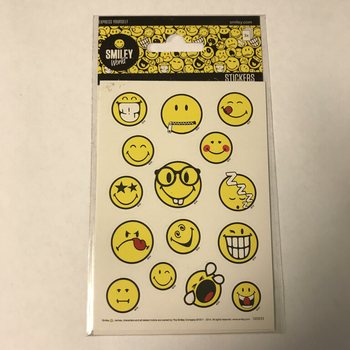 FOAIE CU STICKERE: SMILEY’S, 16 x 9 cm (10 buc.)