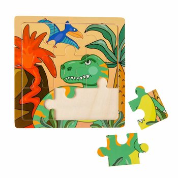 Mix Puzzle-uri din Lemn pentru Băieți &icirc;n Display (24 buc.)