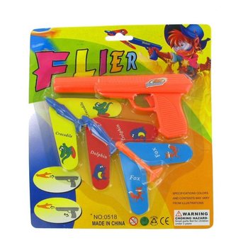 Pistol Lansator de Avioane Jucărie (12 buc.)