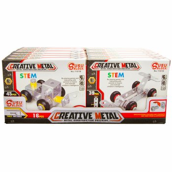CONSTRUIEȘTE-ȚI PROPRIUL VEHICUL DIN METAL (16 buc.)