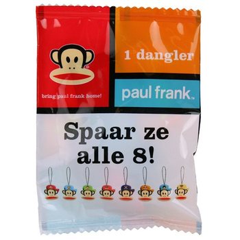 SUPER IEFTIN | Pandantiv / Dangler Paul Frank &icirc;n pungă surpriză (100 buc.)