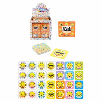 JOCURI MICI DE MEMORIE - MODEL: SMILEY - ÎN DISPLAY (64 buc.)
