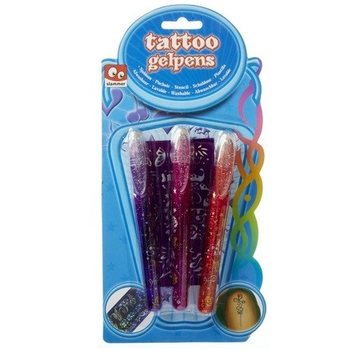 3 Pixuri cu Gel pentru Tatuaje pe Card (12 buc.)