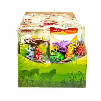 3 DINOZAURI &Icirc;N PUNGĂ (60 buc.)