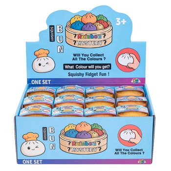 RAGE - Squishy Bun Dumplings MIC (5.3x5.3x4.1 cm) - Viral 2026 Fidget Toy (24 buc.)