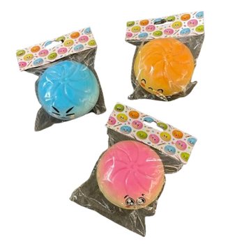 RAGE - Găluște Squishy MARI (Dim. 9 x 9 x 4 Cm) - Viral 2026 Fidget Toy - CU HEADER CARD (24 buc.)