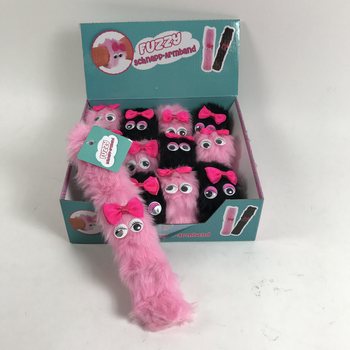 BRĂȚĂRI DE PLUȘ FUZZY SNAP / CLIC (12 buc.)