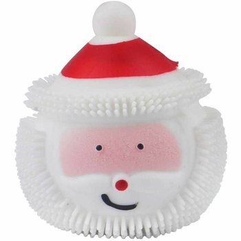 MINGI PUFFER MOȘ CRĂCIUN CU LUMINI ÎN DISPLAY (12 buc.)