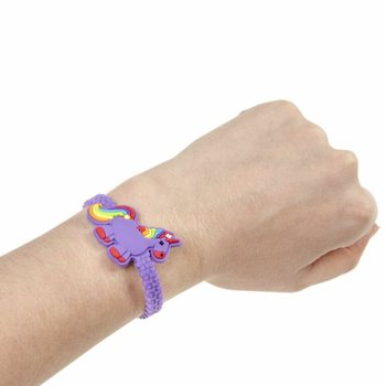 Brățări din silicon cu unicorn (12 buc.) - Mix culori