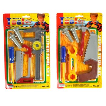 Trusă de Scule de Jucărie pe Carton (6 buc.)