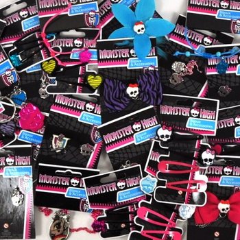 MATTEL MONSTER HIGH - MEGA MIX SURPRIZĂ: BIJUTERII ȘI ACCESORII (100 buc.)