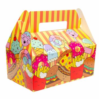 Cutii Meniu Fastfood - 22,5 x 12 x 9,5 cm (24 bucăți)