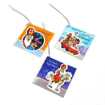 Etichete de Cadou Sinterklaas Moș Nicolae (Set de 12 buc.)