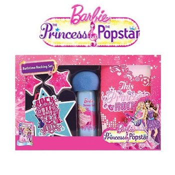 SET DE BAIE BARBIE PRINCESS & POPSTAR (6 piese)