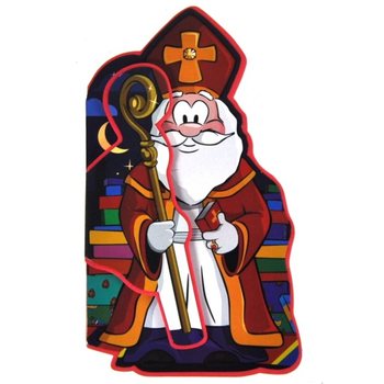 Carte mare din spumă Sinterklaas / Sf&acirc;ntul Nicolae 30 cm (3 buc.)
