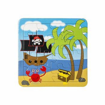 Mix Puzzle Pirați - 14 x 14 cm (50 Bucăți)