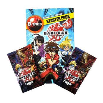 BAKUGAN - Pachet de start 8 Tag-uri (100 buc.)