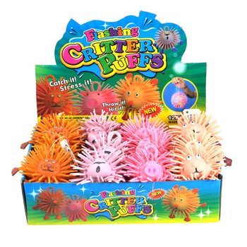 Mingi Puffer "Critter" 8 cm. REDUSE - DEFECT LUMINĂ (12 buc.)
