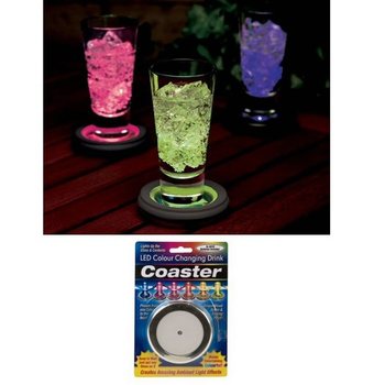 Suport de pahar cu LED (12 buc.)