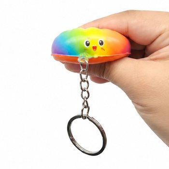 RAGE - BRELOCURI SQUISHY GĂLUȘTE - MIX CULORI - &Icirc;N DISPLAY (24 buc.)