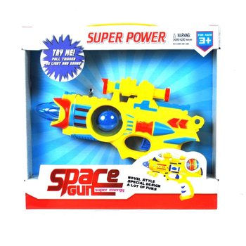PISTOL SPAȚIAL CU LUMINI ȘI SUNETE (2 buc.)
