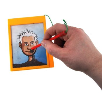 FUZZY FACE / TABLĂ MAGNETICĂ PE CARD (24 buc.)