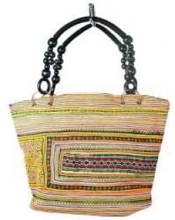 Art.nr: 97737 - Geantă B-FAIR Beads Negru/Curcubeu (1 buc)