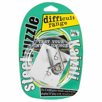Puzzle-uri IQ din metal pe blister (12 buc.)