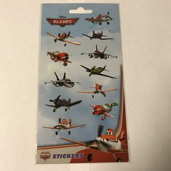 Foaie autocolante: DISNEY PLANES, Dim. 20 x 10 cm (10 buc)