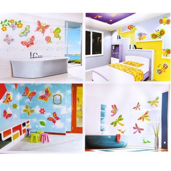 Decorațiuni 3D pentru camera copiilor (24 buc.)