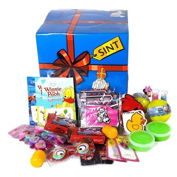 Cutie cu cadouri surpriză Sinterklaas / Moș Nicolae - 112 piese