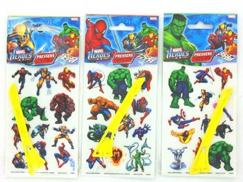 DECALCOMANII / ABȚIBILDURI MARVEL HEROES (24 buc.)