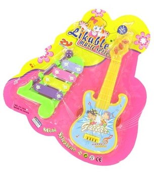 SET MUZICAL JUCĂRII PE CARD (6 buc.)