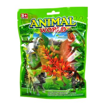 ANIMAL WORLD / SET DE JOACĂ DINOZAURI (12 buc.)
