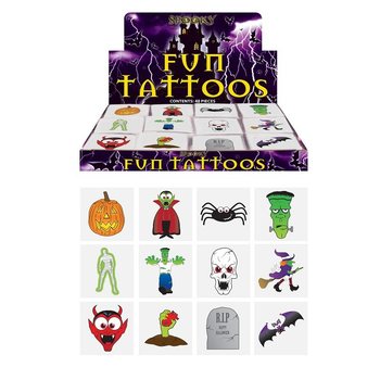 Tatuaje Fun – Model Halloween (48 pachete x 12 buc.)