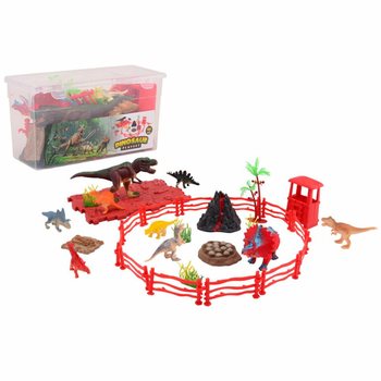 SET DE JOACĂ DINOZAURI ÎN CUTIE DE DEPOZITARE (1 buc.)