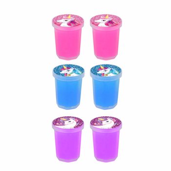 UNICORN / INOROG - RECIPIENTE MICI CU SLIME (6 buc.)