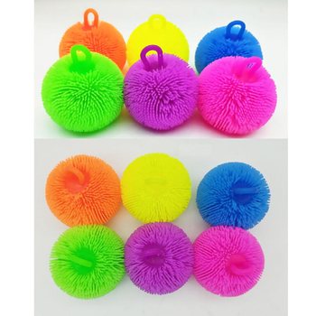MINGE PUFFER &Icirc;N CULORI VII - 8CM - &Icirc;N DISPLAY (12 buc.)