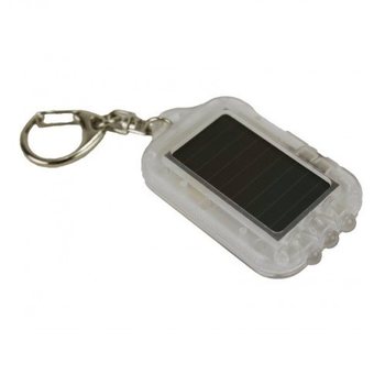 BRELOC SOLAR CU LUMINĂ LED - TRANSPARENT (20 buc.)