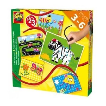 SES CREATIVE - ÎNVĂȚ SĂ NUMĂR (12 buc.)