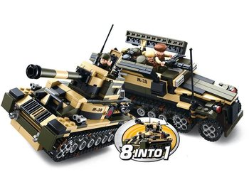 Sluban Tanc Militar sau APC 8-&icirc;n-1 M38-B0587 (1 Display / 8 buc)