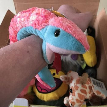 50 de Figurine de Pluș &icirc;n Cutie Cadou "Lucky Dip"