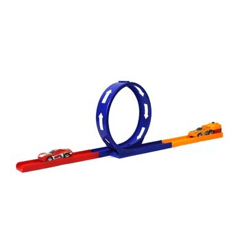 Set pistă de curse pe carton 52 cm (2 buc.)