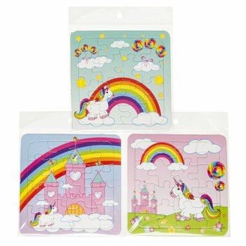 MIX Puzzle Unicorn - 14 x 14 cm (50 buc.)