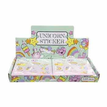 Display Stickere Unicorn Fun (120 bucăți)