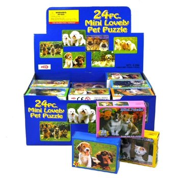 PUZZLE-URI SIMPATICE CU ANIMALE (36 buc.)