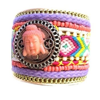 Brățară de Lux Stil Ibiza Multicolor Buddha (1 buc.)