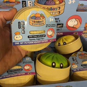 RAGE - Squishy Bun Dumplings MARI - ONE SET PU FOAM SQUISHY EDITION (12 buc.)