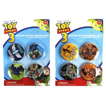 Set 4 Insigne Disney Toy Story (24 buc.)